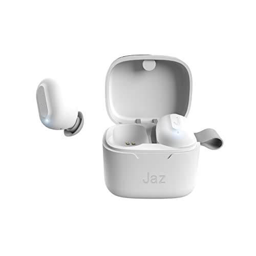 JAZ SBS TWS AIRON Wireless Kopfhörer mit gerändeltem Metallgehäuse, Touch-Steuerung, 5 Stunden hintereinander verwendbar, Mono Dual Leader-Technologie, Weiß, Einzigartige, Unica JAZ SBS TWS AIRON Wireless Kopfhörer mit gerändeltem Metallgehäuse, Touch-Steuerung, 5 Stunden hintereinander verwendbar, Mono Dual Leader-Technologie, Weiß, Einzigartige, Unica von JAZ