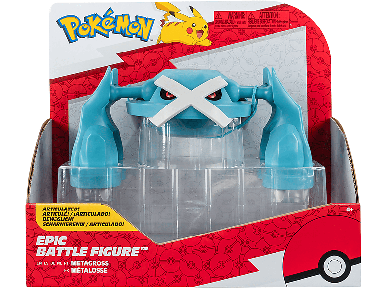JAZWARES Pokémon - Epische Figur Metagross Actionfigur von JAZWARES