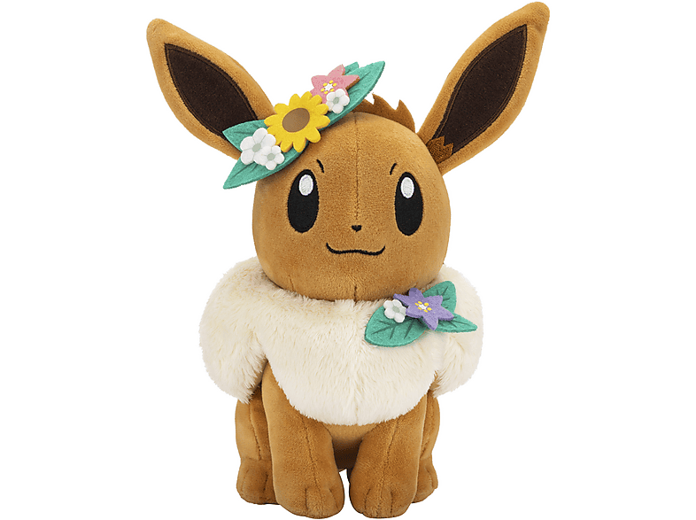 JAZWARES Pokémon - Evoli Frühling 20 cm Plüschfigur JAZWARES Pokémon - Evoli Frühling 20 cm Plüschfigur von JAZWARES