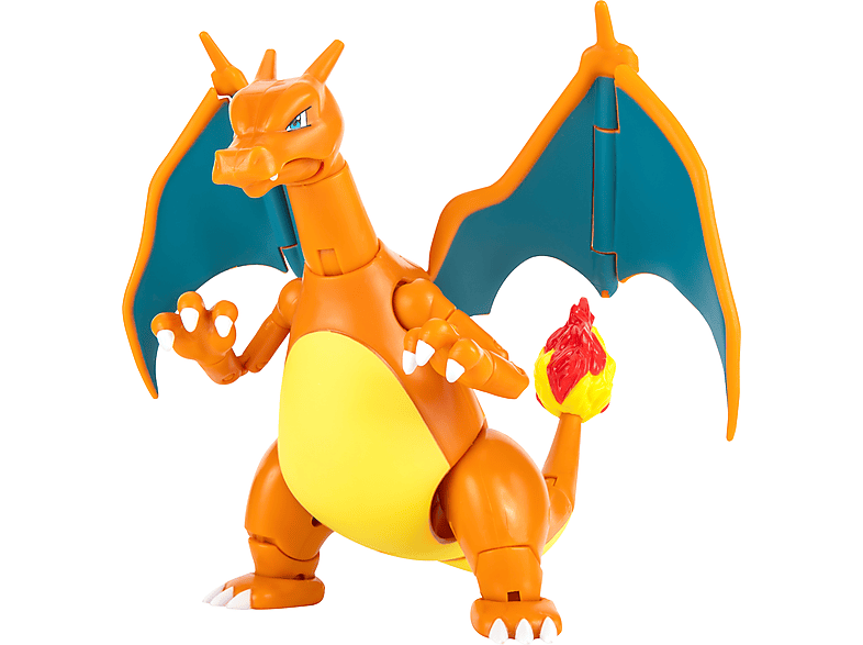 JAZWARES Pokémon - Feuer & Flug Glurak 15 cm Sammelfigur von JAZWARES