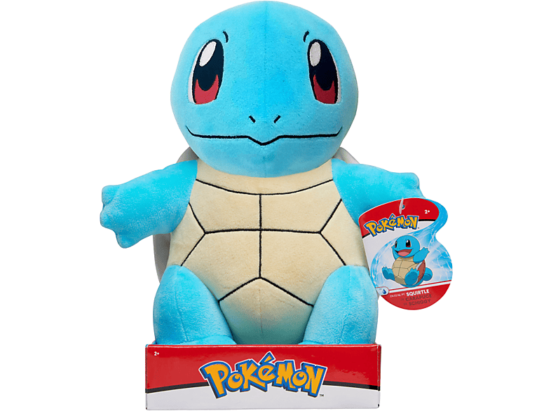 JAZWARES Pokémon - Schiggy Plüsch 30 cm Plüschfigur von JAZWARES