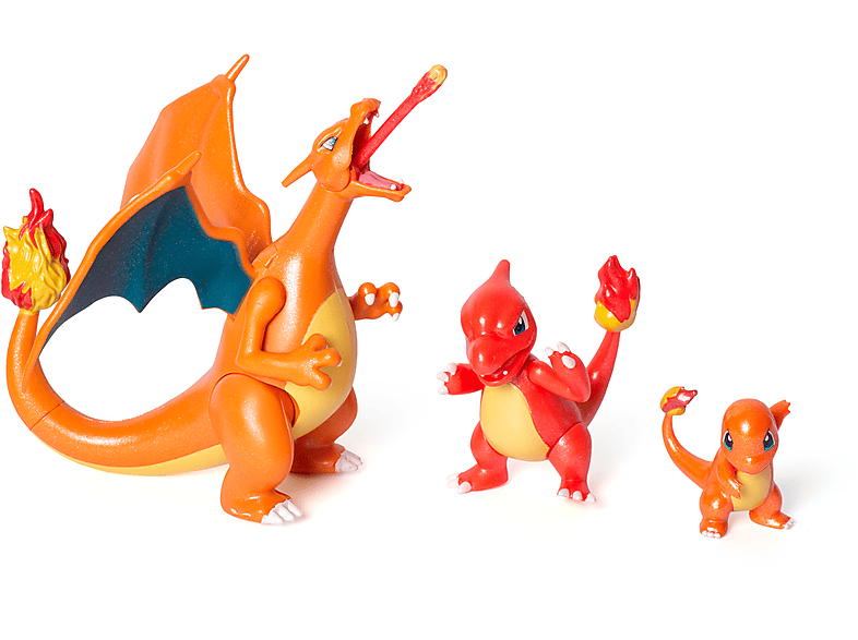 JAZWARES Pokémon - Select Entwicklungs Multipack Glumanda. Glutexo & Glurak Actionfigur JAZWARES Pokémon - Select Entwicklungs Multipack Glumanda. Glutexo & Glurak Actionfigur von JAZWARES