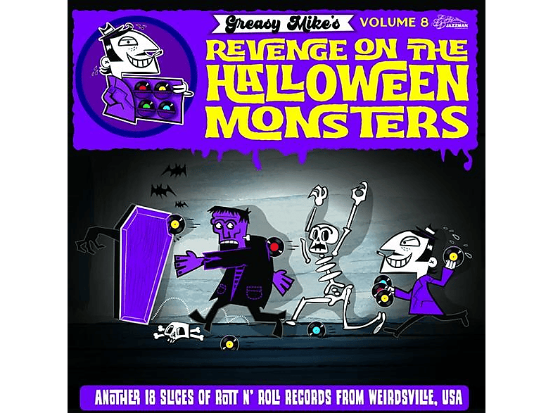 VARIOUS - Greasy Mike's Revenge On The Halloween Monsters (Vinyl) von JAZZMAN