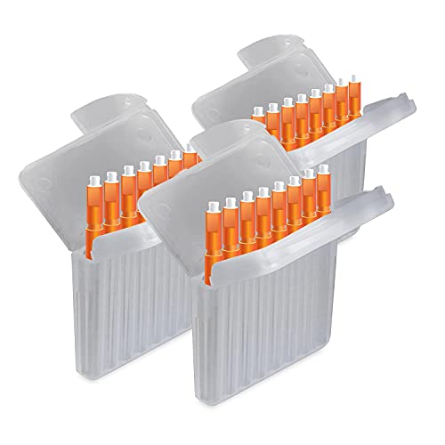 JB White 24 Stück Cerumenfilter für Hörgeräte kompatibel mit Starkey Hear Clear Hörgeräten und Kind evo/evoR | Cerumen Filter Höhe: 1,5 mm | Durchmesser 1,7 mm, orange JB White 24 Stück Cerumenfilter für Hörgeräte kompatibel mit Starkey Hear Clear Hörgeräten und Kind evo/evoR | Cerumen Filter Höhe: 1,5 mm | Durchmesser 1,7 mm, orange von JB White