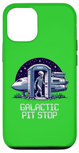 Galactic Pit Stop Alien Porta Töpfchen lustig Hülle für iPhone 12/12 Pro Galactic Pit Stop Alien Porta Töpfchen lustig Hülle für iPhone 12/12 Pro von JB's Humor Shop