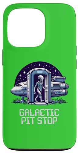 Galactic Pit Stop Alien Porta Töpfchen lustig Hülle für iPhone 13 Pro Galactic Pit Stop Alien Porta Töpfchen lustig Hülle für iPhone 13 Pro von JB's Humor Shop