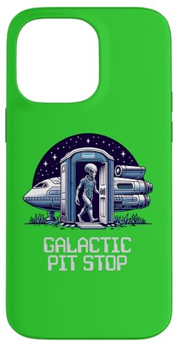 Galactic Pit Stop Alien Porta Töpfchen lustig Hülle für iPhone 14 Pro Max Galactic Pit Stop Alien Porta Töpfchen lustig Hülle für iPhone 14 Pro Max von JB's Humor Shop