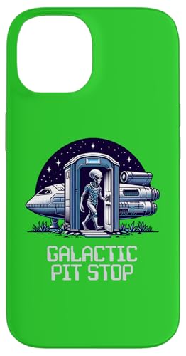 Galactic Pit Stop Alien Porta Töpfchen lustig Hülle für iPhone 14 Galactic Pit Stop Alien Porta Töpfchen lustig Hülle für iPhone 14 von JB's Humor Shop