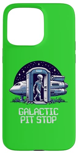 Galactic Pit Stop Alien Porta Töpfchen lustig Hülle für iPhone 15 Pro Max Galactic Pit Stop Alien Porta Töpfchen lustig Hülle für iPhone 15 Pro Max von JB's Humor Shop