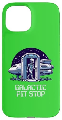 Galactic Pit Stop Alien Porta Töpfchen lustig Hülle für iPhone 15 Galactic Pit Stop Alien Porta Töpfchen lustig Hülle für iPhone 15 von JB's Humor Shop