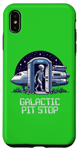 Galactic Pit Stop Alien Porta Töpfchen lustig Hülle für iPhone XS Max Galactic Pit Stop Alien Porta Töpfchen lustig Hülle für iPhone XS Max von JB's Humor Shop
