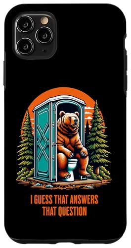 Kackt ein Bär im Wald? Das beantwortet diese Frage Hülle für iPhone 11 Pro Max Kackt ein Bär im Wald? Das beantwortet diese Frage Hülle für iPhone 11 Pro Max von JB's Humor Shop