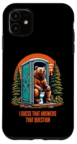 Kackt ein Bär im Wald? Das beantwortet diese Frage Hülle für iPhone 11 Kackt ein Bär im Wald? Das beantwortet diese Frage Hülle für iPhone 11 von JB's Humor Shop
