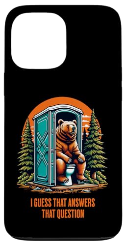 Kackt ein Bär im Wald? Das beantwortet diese Frage Hülle für iPhone 13 Pro Max Kackt ein Bär im Wald? Das beantwortet diese Frage Hülle für iPhone 13 Pro Max von JB's Humor Shop