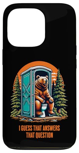 Kackt ein Bär im Wald? Das beantwortet diese Frage Hülle für iPhone 13 Pro Kackt ein Bär im Wald? Das beantwortet diese Frage Hülle für iPhone 13 Pro von JB's Humor Shop