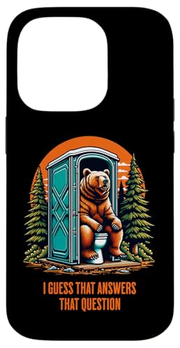 Kackt ein Bär im Wald? Das beantwortet diese Frage Hülle für iPhone 14 Pro Kackt ein Bär im Wald? Das beantwortet diese Frage Hülle für iPhone 14 Pro von JB's Humor Shop