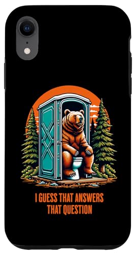 Kackt ein Bär im Wald? Das beantwortet diese Frage Hülle für iPhone XR Kackt ein Bär im Wald? Das beantwortet diese Frage Hülle für iPhone XR von JB's Humor Shop