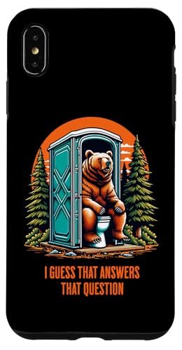 Kackt ein Bär im Wald? Das beantwortet diese Frage Hülle für iPhone XS Max Kackt ein Bär im Wald? Das beantwortet diese Frage Hülle für iPhone XS Max von JB's Humor Shop