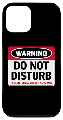 Warnung Bitte nicht stören Ich bin schon gestört genug Lustig Hülle für iPhone 12 mini Warnung Bitte nicht stören Ich bin schon gestört genug Lustig Hülle für iPhone 12 mini von JB's Humor Shop