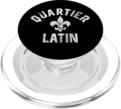 Latin Quarter Paris Frankreich mit Fleur de Lis PopSockets PopGrip für MagSafe von JB's Paris France Shop
