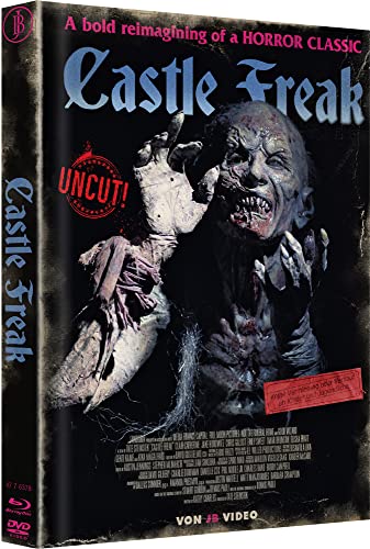 Castle Freak - Mediabook - Cover C - RETRO - Artwork Cover - Limited Edition auf 333 Stück (+ DVD) [Blu-ray] von JB