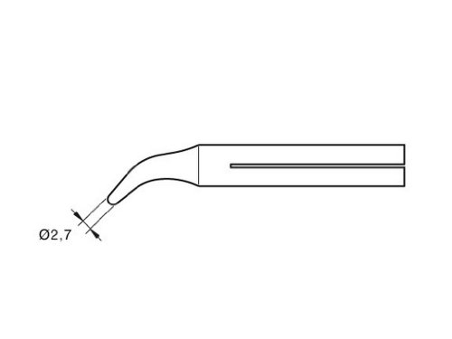 JBC 0550509 Lötspitze für Pulsmatic/TB3220 von JBC