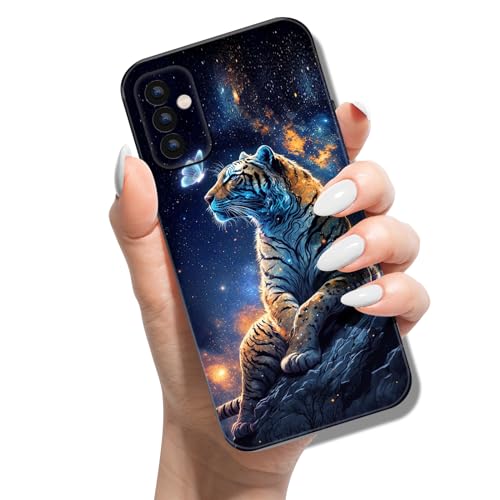 Handyhülle für Samsung Galaxy S20 FE 4G 5G Hülle Tier Muster Motiv Weich TPU Silikon Schwarz Case für Mädchen Jungen Dünn Slim Soft Cover - Tiger-Schmetterling Handyhülle für Samsung Galaxy S20 FE 4G 5G Hülle Tier Muster Motiv Weich TPU Silikon Schwarz Case für Mädchen Jungen Dünn Slim Soft Cover - Tiger-Schmetterling von Onetobye