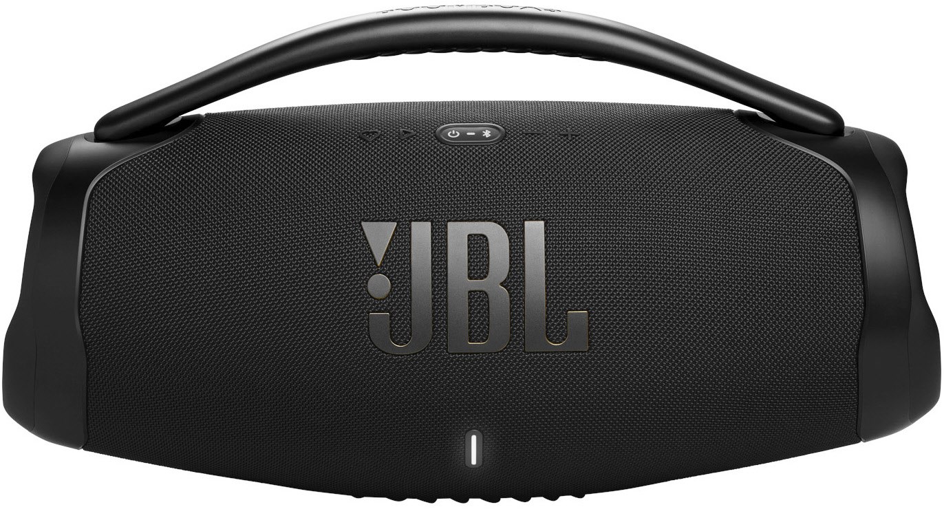 Boombox 3 WiFi Bluetooth-Lautsprecher schwarz von JBL