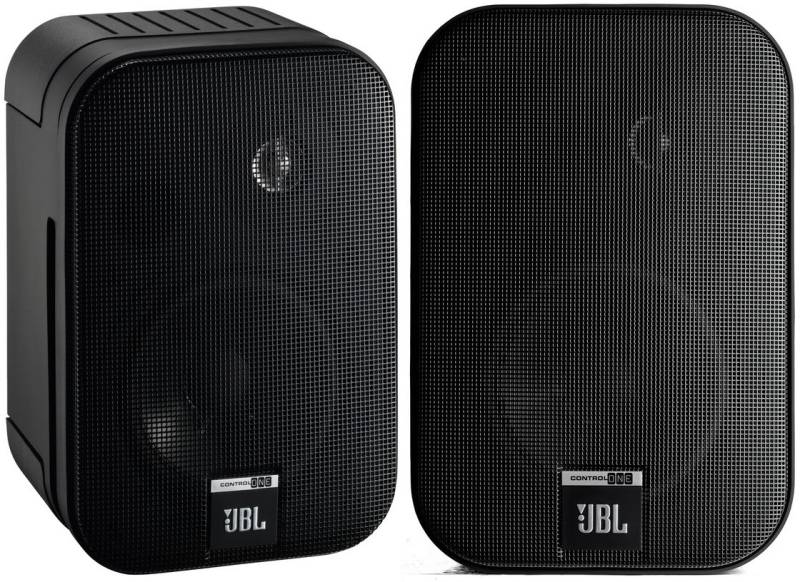 Control One /Paar Klein-/Regallautsprecher schwarz von JBL
