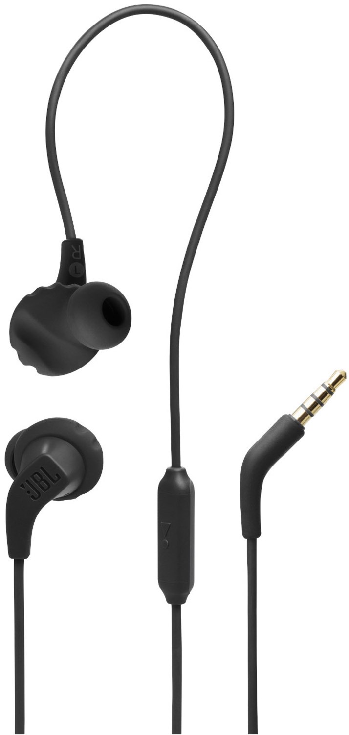 Endurance Run 2 In-Ear-Kopfhörer mit Kabel schwarz von JBL