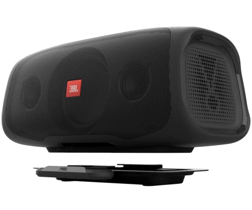 JBL BASSPRO Go Plus mit Heimladegerät - 2 in 1: Aktiv Subwoofer Auto und 200 Watt Bluetooth Lautsprecher Box Einsetzbar im Auto & zu Hause, Black JBL BASSPRO Go Plus mit Heimladegerät - 2 in 1: Aktiv Subwoofer Auto und 200 Watt Bluetooth Lautsprecher Box Einsetzbar im Auto & zu Hause, Black von JBL