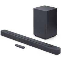 JBL Bar 2.1 Deep Bass (MK2) - 2.1 Kanal-Soundbar mit kabellosem Subwoofer - Schwarz von JBL