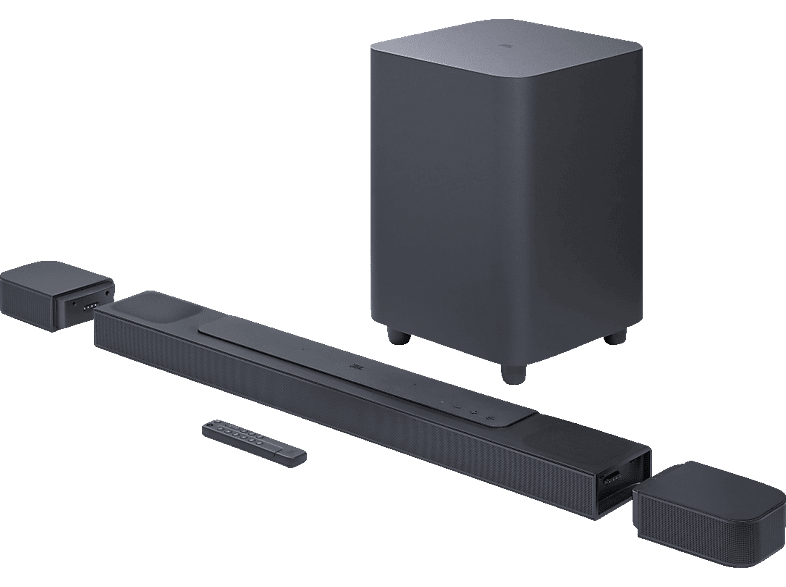 JBL Bar 800, True Dolby Atmos Soundbar mit abnehmbaren Surround-Lautsprechern, Schwarz JBL Bar 800, True Dolby Atmos Soundbar mit abnehmbaren Surround-Lautsprechern, Schwarz von JBL