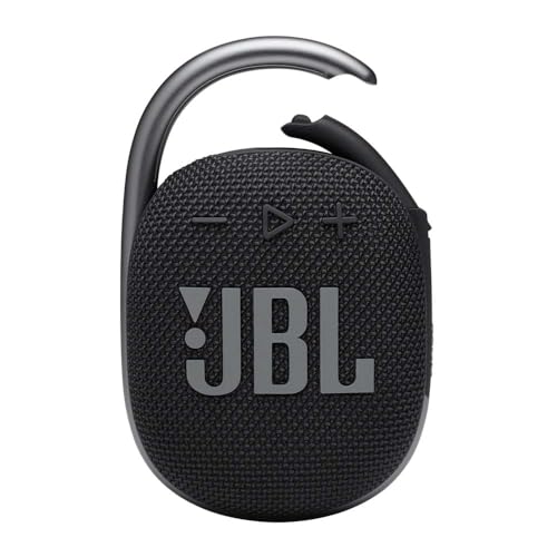 JBL CLIP 4 Bluetooth Lautsprecher - Schwarz – Wasserdichte, tragbare Musikbox mit praktischem Karabiner – Bis zu 10 Stunden kabelloses Musik Streaming JBL CLIP 4 Bluetooth Lautsprecher - Schwarz – Wasserdichte, tragbare Musikbox mit praktischem Karabiner – Bis zu 10 Stunden kabelloses Musik Streaming von JBL