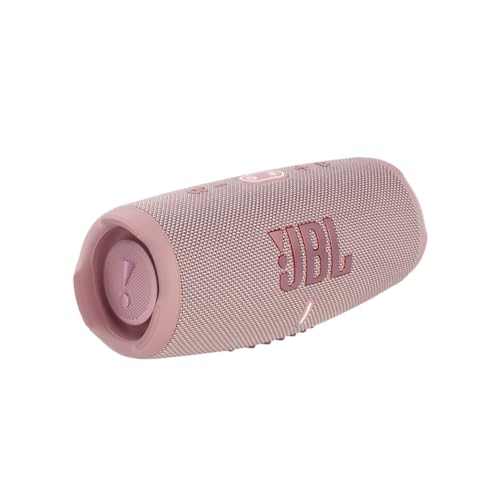 JBL Charge 5 Bluetooth-Lautsprecher - Pink – Wasserfeste, portable Boombox mit integrierter Powerbank – Eine Akku-Ladung für bis zu 20 Stunden kabellosen Musikgenuss JBL Charge 5 Bluetooth-Lautsprecher - Pink – Wasserfeste, portable Boombox mit integrierter Powerbank – Eine Akku-Ladung für bis zu 20 Stunden kabellosen Musikgenuss von JBL