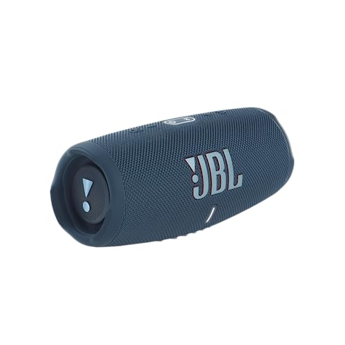 JBL Charge 5 Tragbarer Bluetooth-Lautsprecher mit IP67-Wasserdichtigkeit und USB-Ladeausgang, Blau von JBL