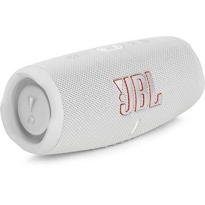 JBL Charge 5 Tragbarer Bluetooth-Lautsprecher weiß von JBL