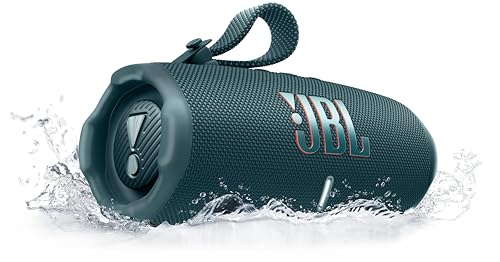 JBL Charge 6, tragbarer Bluetooth-Lautsprecher, 28 Stunden Akkulaufzeit, IP68 wasserdicht, Staub- und stoßfest, Pro Sound mit AI Sound Boost, Auracast Multi-Speaker, Blau JBL Charge 6, tragbarer Bluetooth-Lautsprecher, 28 Stunden Akkulaufzeit, IP68 wasserdicht, Staub- und stoßfest, Pro Sound mit AI Sound Boost, Auracast Multi-Speaker, Blau von JBL