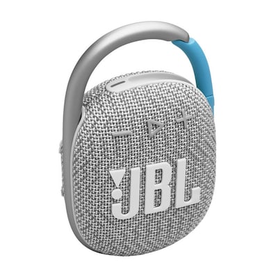 JBL Clip 4 ECO Tragbarer Bluetooth-Lautsprecher wasserdicht nach IP67 silber von JBL