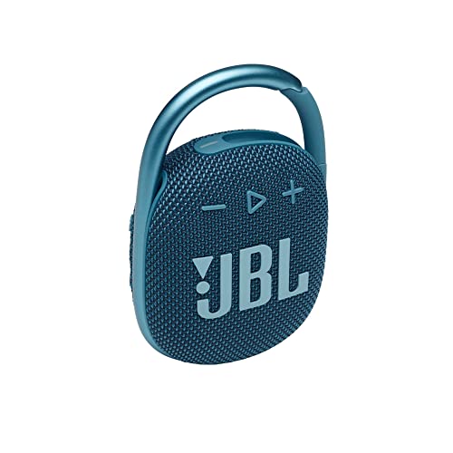 JBL Clip 4 - Tragbarer Mini-Bluetooth-Lautsprecher, großer Klang und druckvoller Bass, IP67 wasserdicht und staubdicht, 10 Stunden Spielzeit für Zuhause, Outdoor und Reisen - Blau von JBL