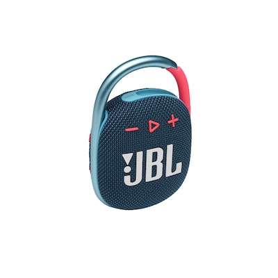 JBL Clip 4 blue/pink Tragbarer Bluetooth-Lautsprecher wasserdicht nach IP67 von JBL