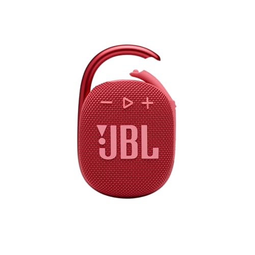 JBL Clip 4 – tragbarer Mini-Bluetooth-Lautsprecher, großer Klang und starker Bass, integrierter Karabiner, wasserdicht IP67 und staubdicht, 10 Stunden Wiedergabe, Lautsprecher für zu Hause, von JBL
