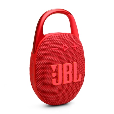 JBL Clip 5 Tragbarer Bluetooth-Lautsprecher wasserdicht nach IP67 rot von JBL