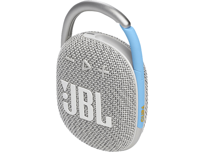 JBL Clip4 Eco Bluetooth Lautsprecher, Weiß, Wasserfest von JBL