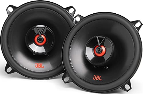 JBL Club 522F 2-Wege Auto Lautsprecher Set von Harman Kardon - 135 Watt Pro KFZ Autolautsprecher Boxen 13 cm, Black von JBL