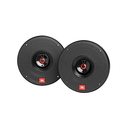 JBL Club 622 2-Wege Auto Lautsprecher Set von Harman Kardon - 180 Watt Pro KFZ Autolautsprecher Boxen 16 - 17 cm, Black von JBL