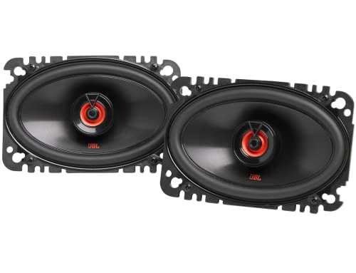 JBL Club 6422F 2-Wege Autolautsprecher Set von Harman Kardon - 120 Watt Ovale KFZ Auto Lautsprecher Boxen 100 x 152 mm | 10 x 15.2 cm | 4x6 Zoll von JBL