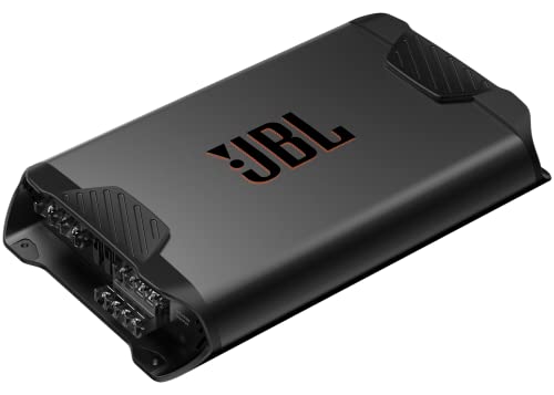 JBL Concert A704 4-Kanal Auto Verstärker der Klasse AB - KFZ Endstufe Auto mit 4 x 70 Watt RMS - 1000Watt Spitze für 4 Auto Lautsprecher, oder 2 plus 1 Subwoofer, oder 2 Lautsprecher von JBL