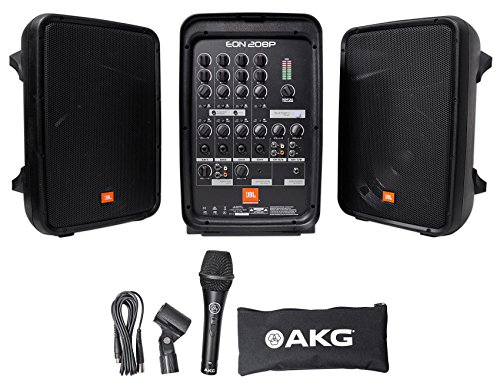 JBL EON 208P Schwarz von JBL