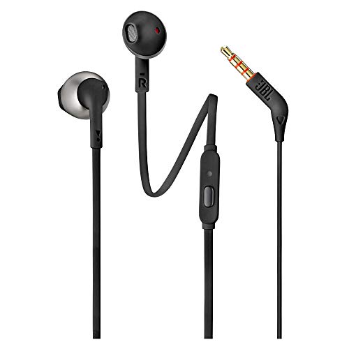 JBL Earbuds T205 Kopfhörer, kabelgebunden, Schwarz von JBL